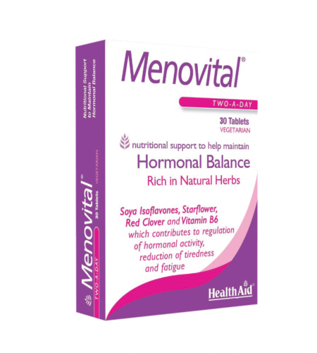 VIÊN CÂN BẰNG HORMON, TĂNG CƯỜNG SINH LÝ NỮ HEALTHAID MENOVITAL® 60 VIÊN