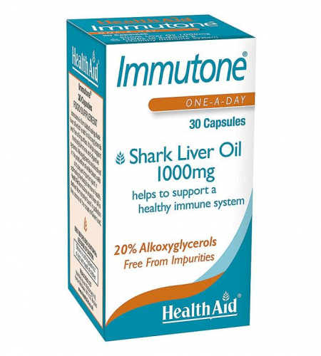 VIÊN NANG DẦU GAN CÁ MẬP HEALTHAID IMMUTONE SHARK LIVER OIL 1000MG