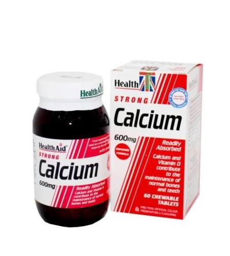 VIÊN NHAI BỔ SUNG CANXI HEALTHAID STRONG CALCIUM 600MG