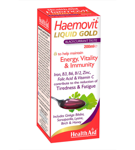 SIRO BỔ MÁU CHO TRẺ EM HAEMOVIT® LIQUID GOLD