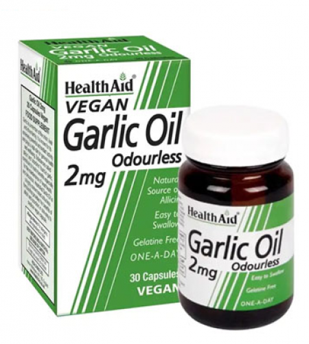 VIÊN DẦU TỎI KHÔNG MÙI HEALTHAID GARLIC OIL 2MG